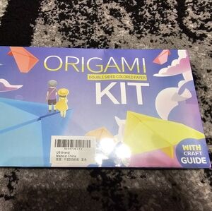Origami Kit with Double-Sided Colored Paper